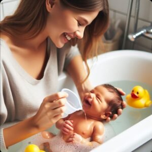 The First Bath: A Gentle Introduction to a Lifelong Ritual