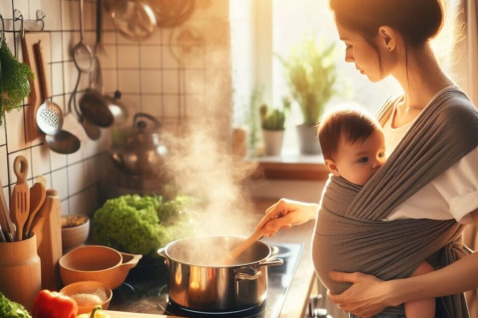 mom cooking